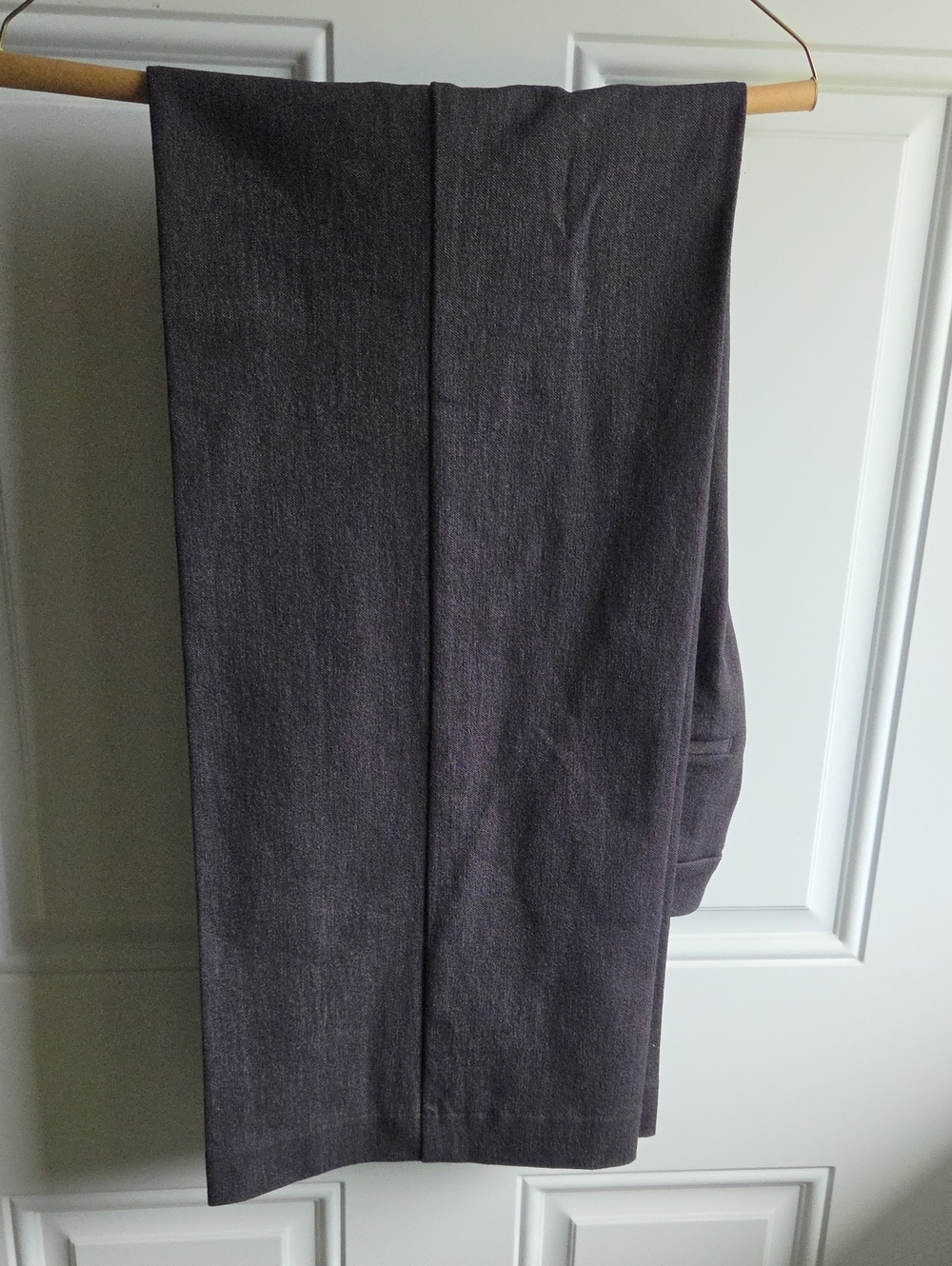 Charcoal Editor Stretch Mid Risel Trouser - Picture 5 of 5